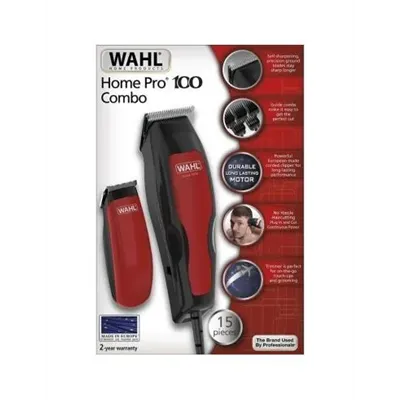 Cortapelos Wahl Homepro 100/ con Cable/ 12 Accesorios