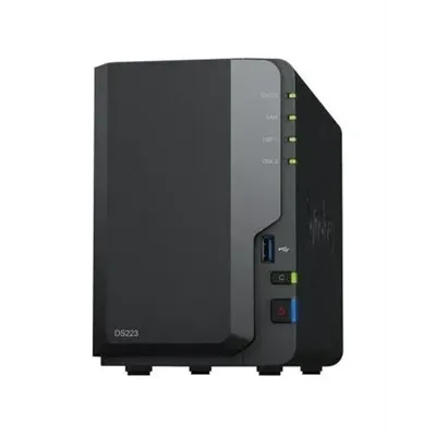 Synology Diskstation DS223 Servidor NAS con 2 Bahías 3.5'-