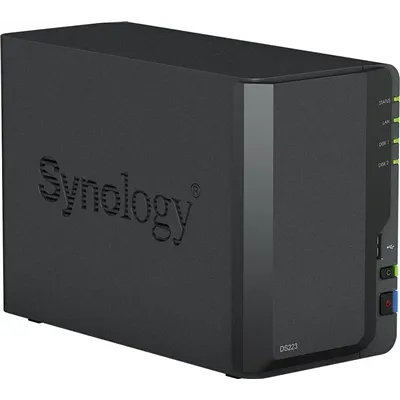 Synology Diskstation DS223 Servidor NAS con 2 Bahías 3.5'-