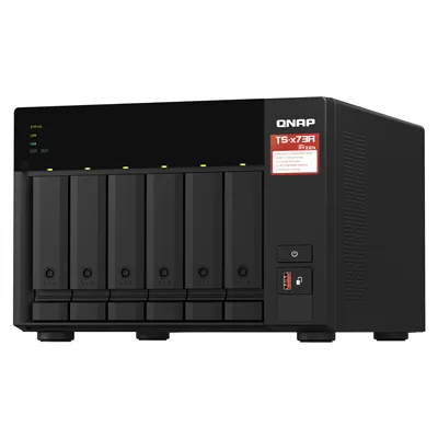 Qnap TS-673A-8G Servidor NAS con 6 Bahías 3.5'- 2.5'/ 8GB DDR4/