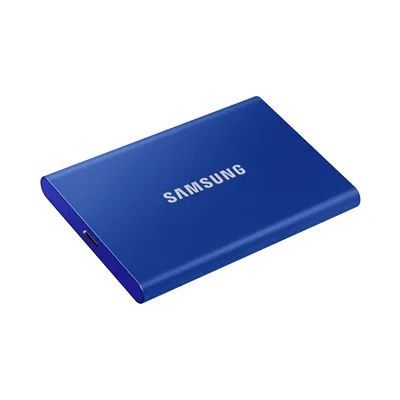 Disco Externo SSD Samsung Portable T7 2TB/ USB 3.2/ Azul