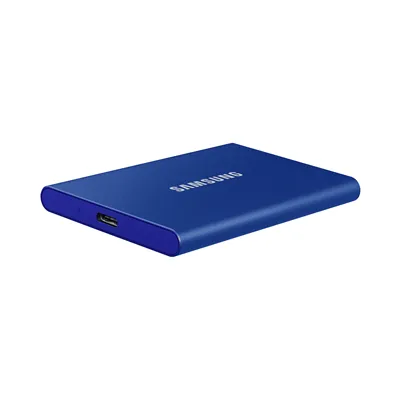 Disco Externo SSD Samsung Portable T7 2TB/ USB 3.2/ Azul