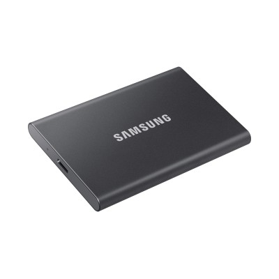 Disco Externo SSD Samsung Portable T7 2TB/ USB 3.2/ Gris