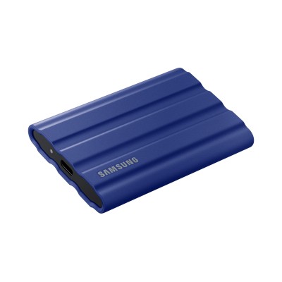 Disco Externo SSD Samsung Portable T7 Shield 2TB/ USB 3.2/ Azul