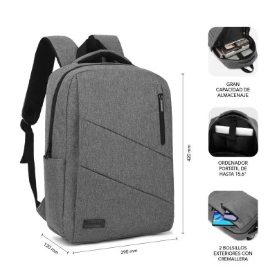 Mochila Subblim City Backpack para Portátiles hasta 15.6'/