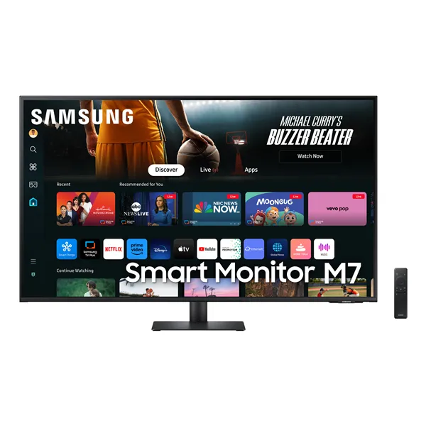 Samsung M7 Smart Monitor S43DM702UU 43'Monitor y TV 4K Smart TV Multimedia Negro