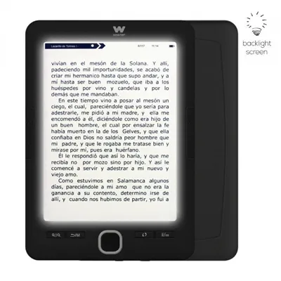 Libro Electrónico Ebook Woxter Scriba 195 Paperlight Black/ 6'/