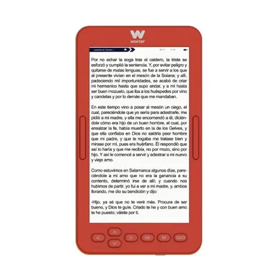 Libro Electrónico Ebook Woxter Scriba 195 S/ 4.7'/ Tinta