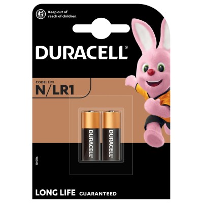 Pack de 2 Pilas N Cell Duracell MN9100B2/ 1.5V/ Alcalinas