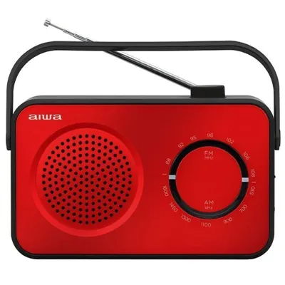 Radio Portátil Aiwa R-190RD/ 2W/ Roja