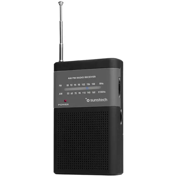 Radio Portátil Sunstech RPS42BLISBK/ Negra