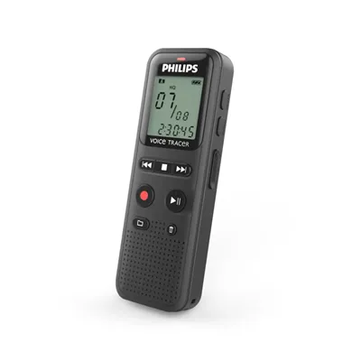 Grabadora de Voz Philips VoiceTracer DVT1160/ 8kHz/ Negro