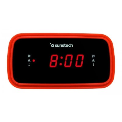 Despertador Sunstech FRD60RD/ Radio FM