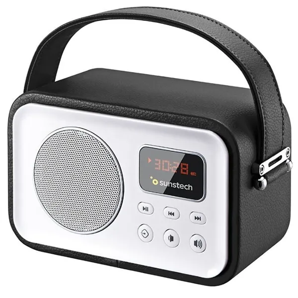 Radio Portátil Sunstech RPBT450/ Negra