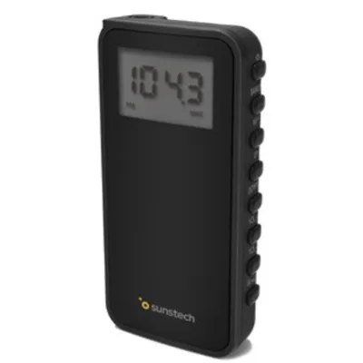 Radio Portátil Sunstech RPD23/ Negro