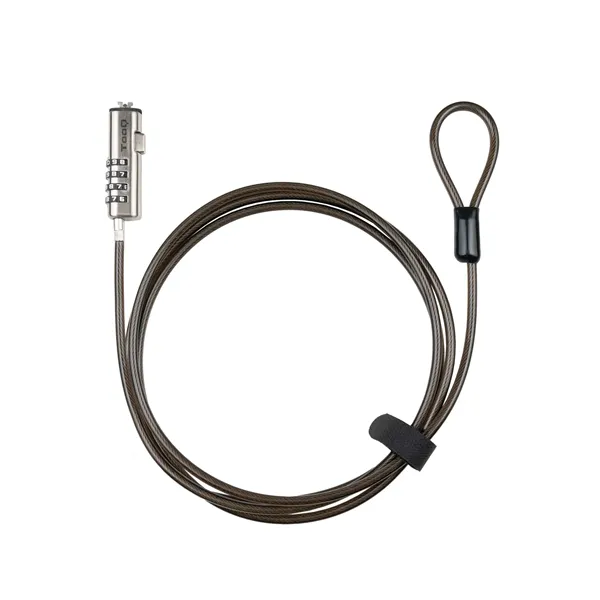 Cable de Seguridad Tipo NANO para Portátiles TooQ TQCLKC0035-G/ 1.5m