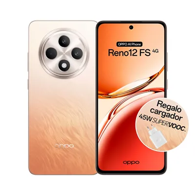 OPPO Reno12 FS 4G 6.67" 512GB 8GB 50MP Android 14, Naranja