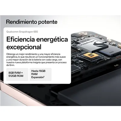 OPPO Reno12 FS 4G 6.67" 512GB 8GB 50MP Android 14, Naranja