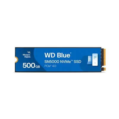 WD SSD Blue SN5000 500GB NVMe a 5000MB/s PCIe 4.0 M.2 2280