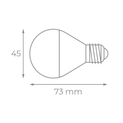 Bombilla Led Iglux XG-0527-F V2/ Casquillo E27/ 5W/ 450