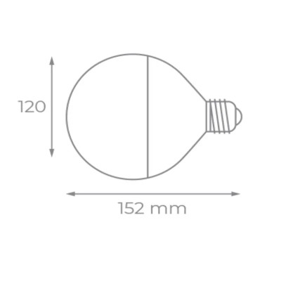 Bombilla Led Iglux XG-1527-C V2/ Casquillo E27/ 15W/ 1200