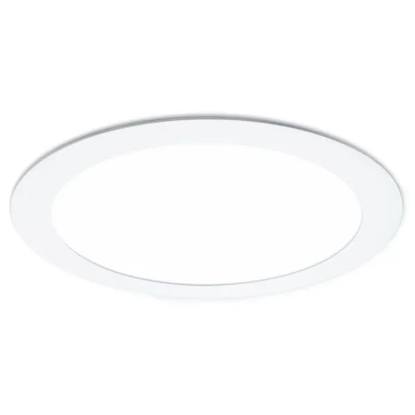 Downlight Iglux WIFI-20W/ Circular/ Ø240 x 30mm/ Potencia 20W/ 2100 Lúmenes/ 3000º-6000ºK/ Blanco