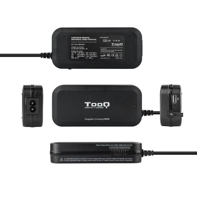 Cargador de Portátil TooQ TQLC-90BS02M/ 90W/ Manual/ 12