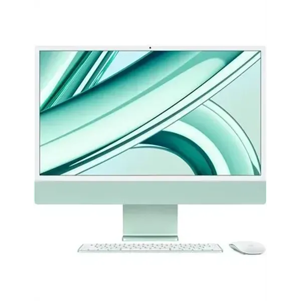 Apple iMac 24' Retina 4,5K 2024 con Apple M3 8-Core CPU 8GB 256GB SSD 10-Core GPU Verde