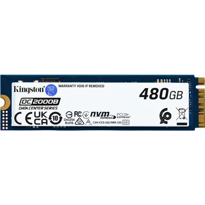 Kingston SSD DC2000B 480GB Data Center NVMe a 7000MB/s PCIe 4.0