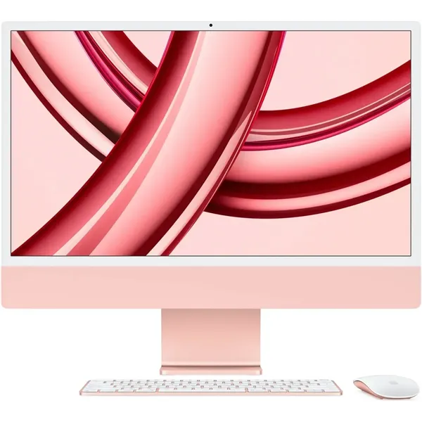 Apple iMac 24' Retina 4,5K 2024 con Apple M3 8x Core 8GB 256GB SSD 10x GPU Rosa