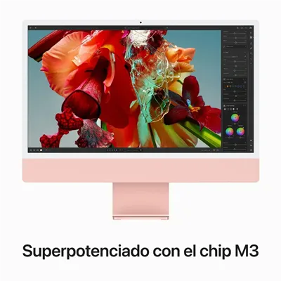 Apple iMac 24' Retina 4,5K 2024 con Apple M3 8x Core 8GB 256GB