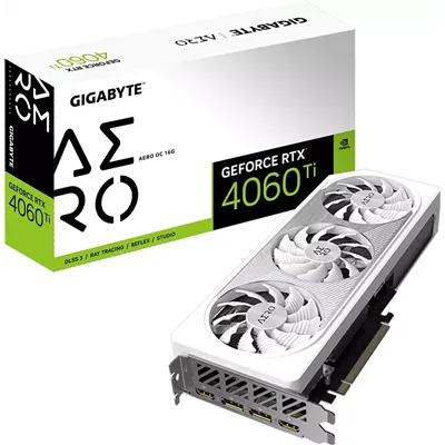 Gigabyte GeForce RTX 4060 Ti AERO OC 16GB GDDR6