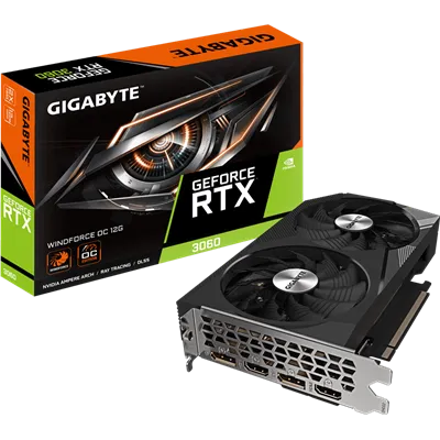 Gigabyte GeForce RTX 3060 WINDFORCE OC 12GB GDDR6 LHR (rev. 