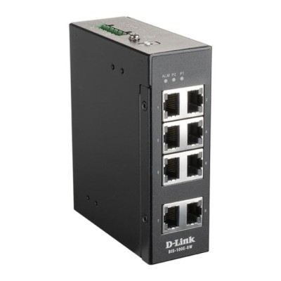 Switch Industrial D-link Dis-100e-8w Sin Gestion 8p 10/100