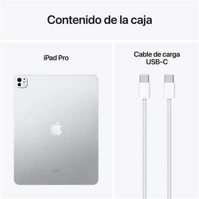 Apple iPad Pro 11' 2024 Wi-Fi con M4 256GB Plata