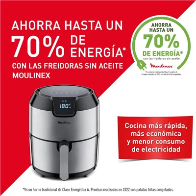 Moulinex Easy Fry Deluxe 4.2 L EZ401D Freidora de Aire Sin