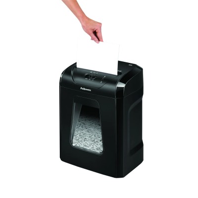 Destructora Fellowes 12C/ Corte en Partículas de 4 x 40mm/ Negra