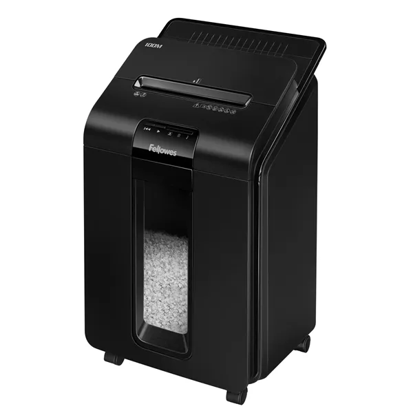 Destructora Fellowes AutoMax 100M/ Microcorte de 4 x 10mm/ Negra