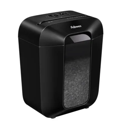 Destructora Fellowes LX41/ Minicorte de 4 x 12mm/ Negra