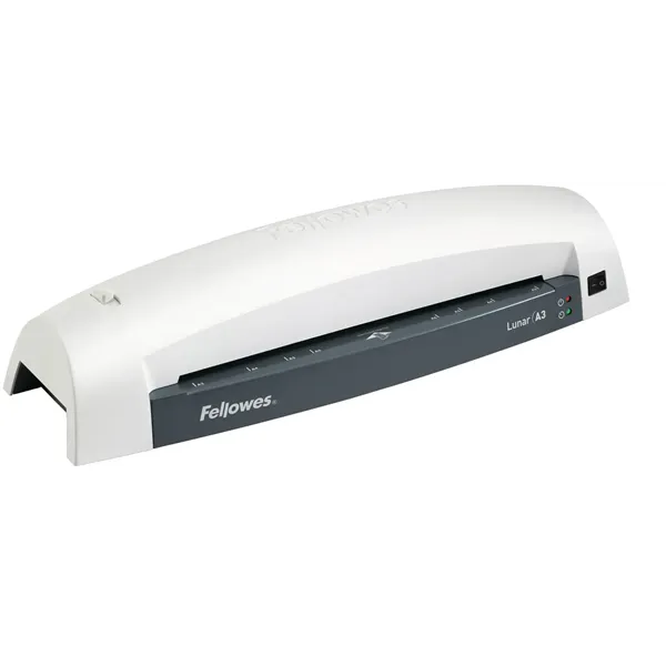 Plastificadora Fellowes Lunar A3 5716701/ hasta A3 y 80-125 Micras/ Blanca y Negra