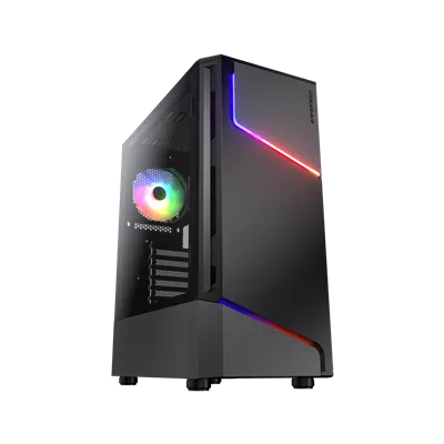 Cougar MX360 RGB Negra Caja Gaming ATX frontal metal con RGB