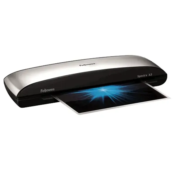 Plastificadora Fellowes Spectra A3/ hasta A3 y 125 Micras/ Gris y Negra