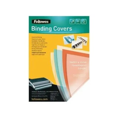 Portadas de PVC Fellowes 5375901/ A4/ 180 Micras/ 100 unidades/