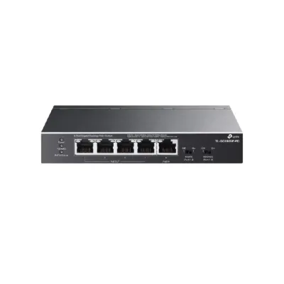 SWITCH NO GESTIONABLE TP-Link SG1005P-PD 1P GIGA POE++ IN Y 4P