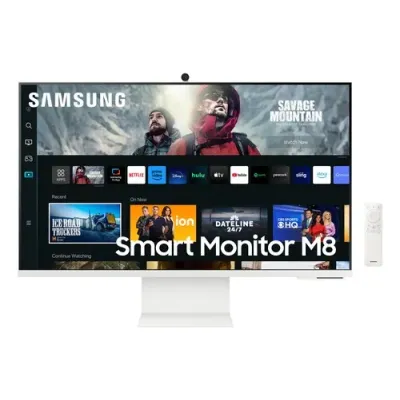 Smart Monitor Samsung M8 S32CM801UU 32'/ 4K/ Smart TV/ Webcam/