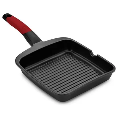 Grill Bra Premiere A411422/ Ø22cm/ Aluminio Fundido/ Apto para