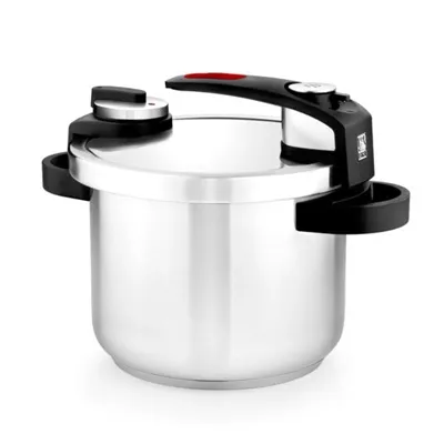 Olla a Presión Tekna A185602/ Ø22cm/ 6L/ Acero Inoxidable/ Apta