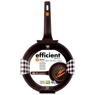 Sartén Bra Efficient A271226/ Ø26cm/ Aluminio fundido/ Apta