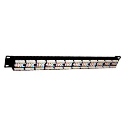 Monolyth Patch Panel 24 Puertos 19" UTP Cat. 