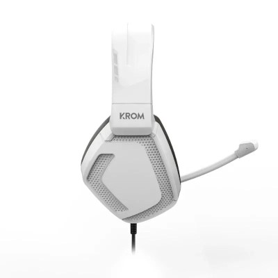 Krom kopa pro | auricular gaming stereo blanco